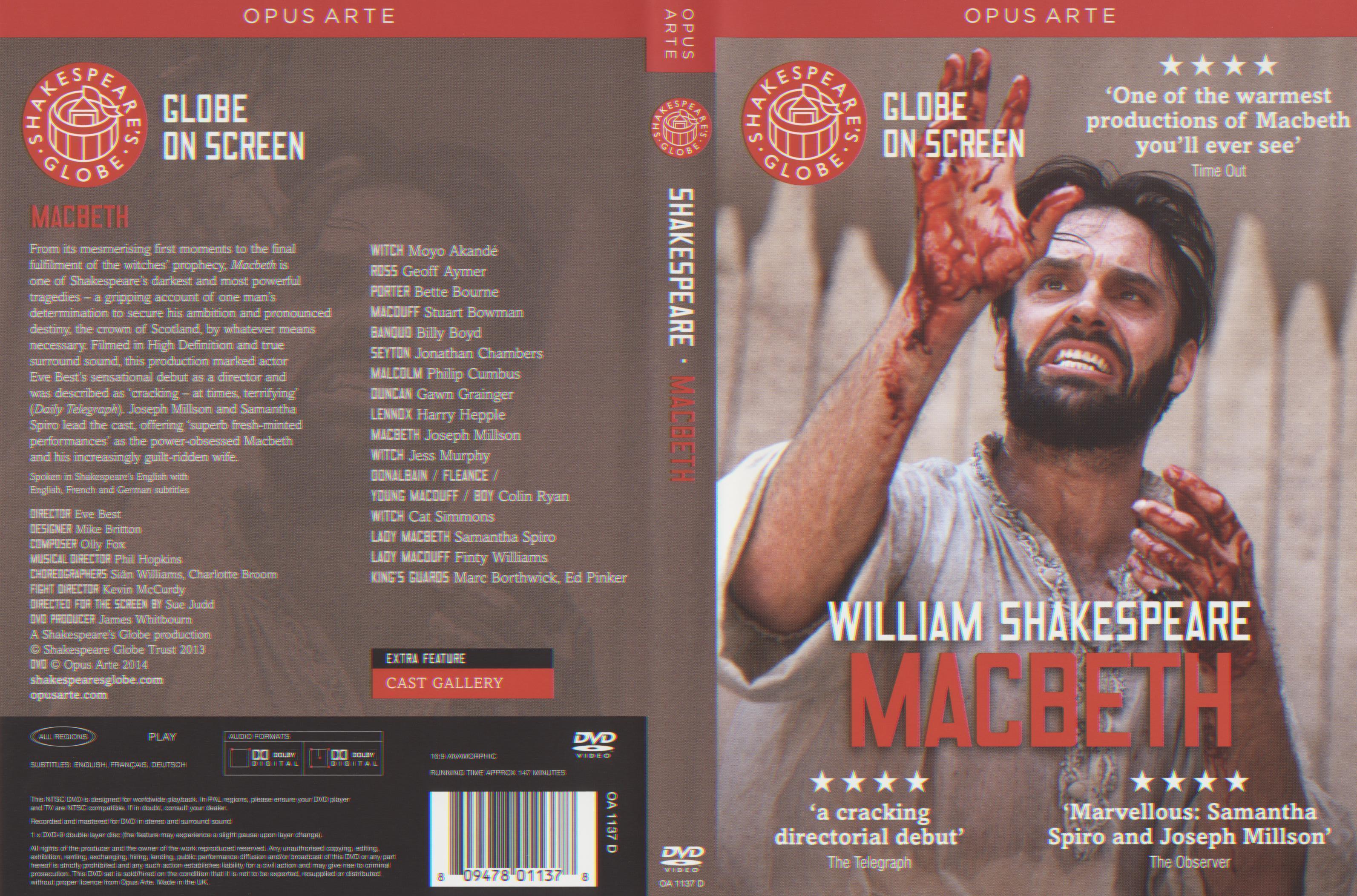 Macbeth - Globe on Screen